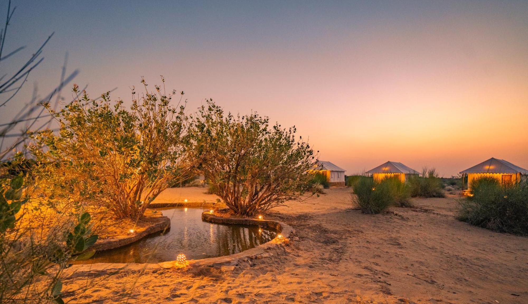 Sangram Desert Camp Jaisalmer Eksteriør billede