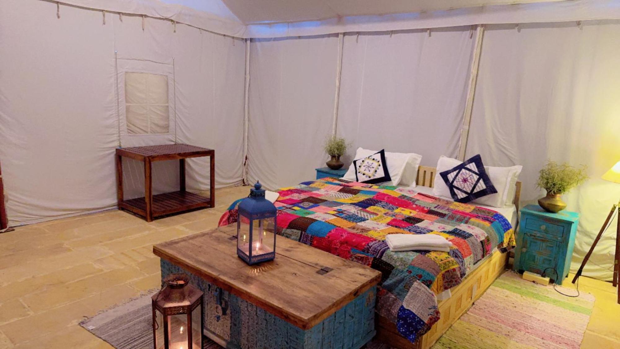 Sangram Desert Camp Jaisalmer Eksteriør billede